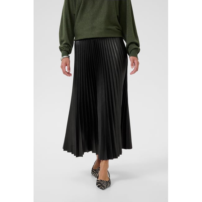 Jupe casual noir <span itemprop=