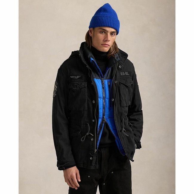 Field Military Parka, black, POLO RALPH LAUREN