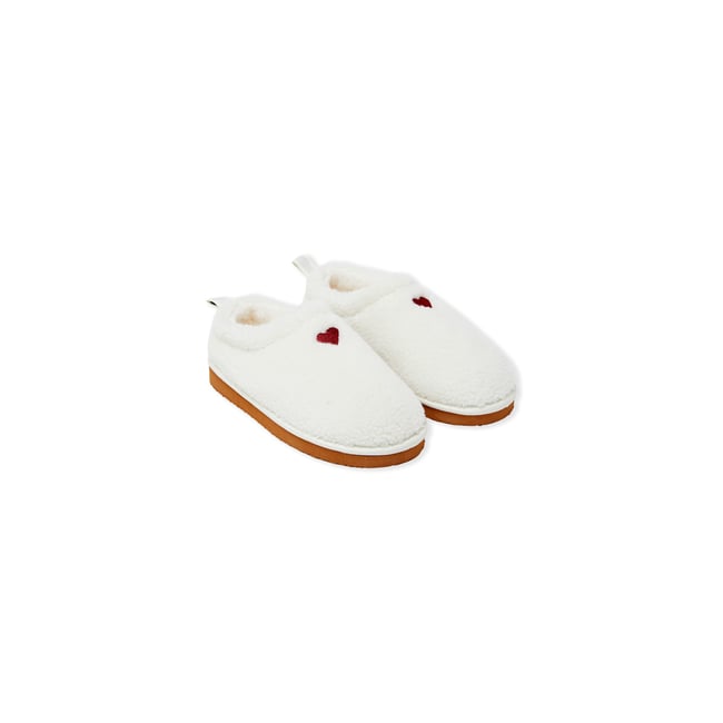 ETAM CHAUSSON GADDINE - MULES ecru <span itemprop=