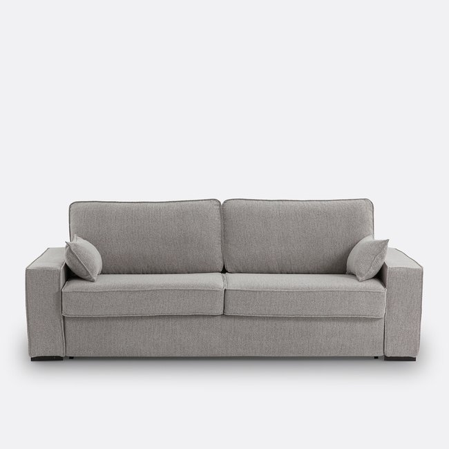 Schlafsofa Cécilia, Strukturgewebe, Latex - LA REDOUTE INTERIEURS