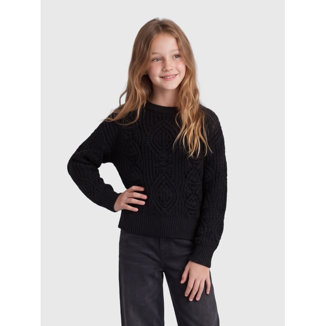 Pull En Maille black 1 <span itemprop=