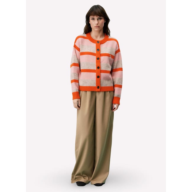 Cardigan DANAINE gris <span itemprop=