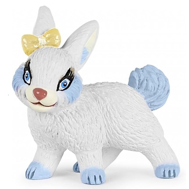 Figurine chat Papillon bleu <span itemprop=
