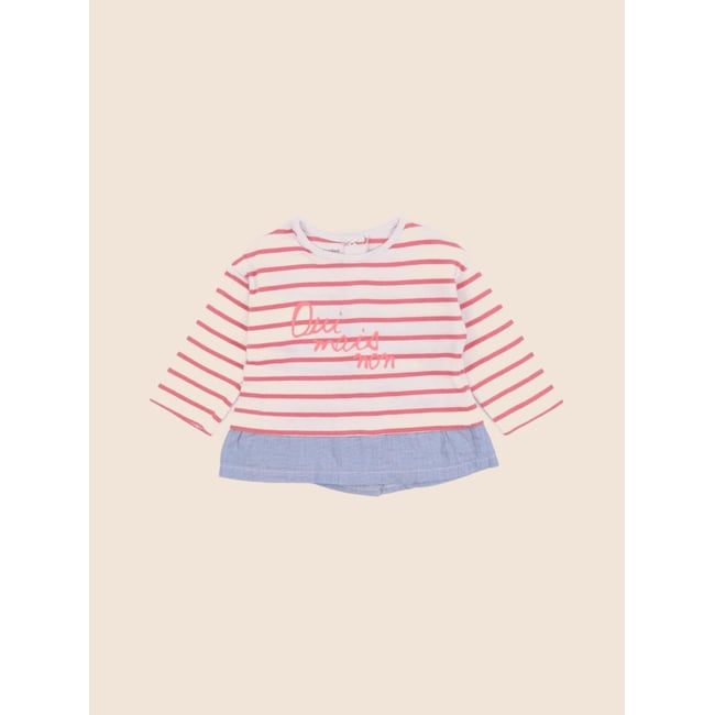 Tee-shirt - Très bon état bleu, rose <span itemprop=