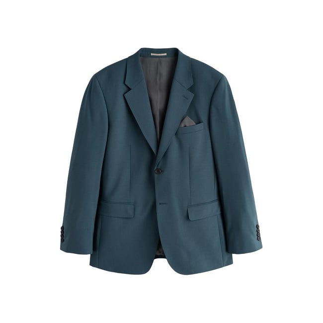Veste de costume près du corps en laine signature - NEXT