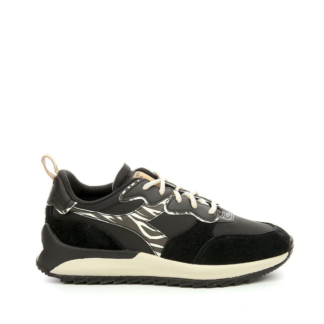 Baskets Jolly Animalier noir <span itemprop=