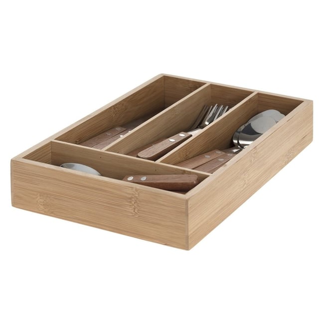 Ménagère Inox 24 Pièces Cadence Avec Range Couverts Couleur v002229 <span itemprop=