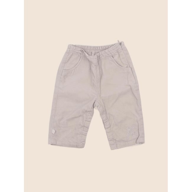 Pantalon doublé - Très bon état beige <span itemprop=