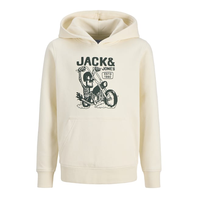 Sweat à capuche en molleton - JACK & JONES JUNIOR