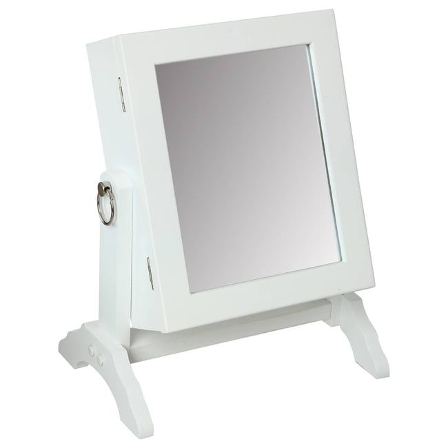 Armoire à bijoux KRISTIN Couleur blanc <span itemprop=