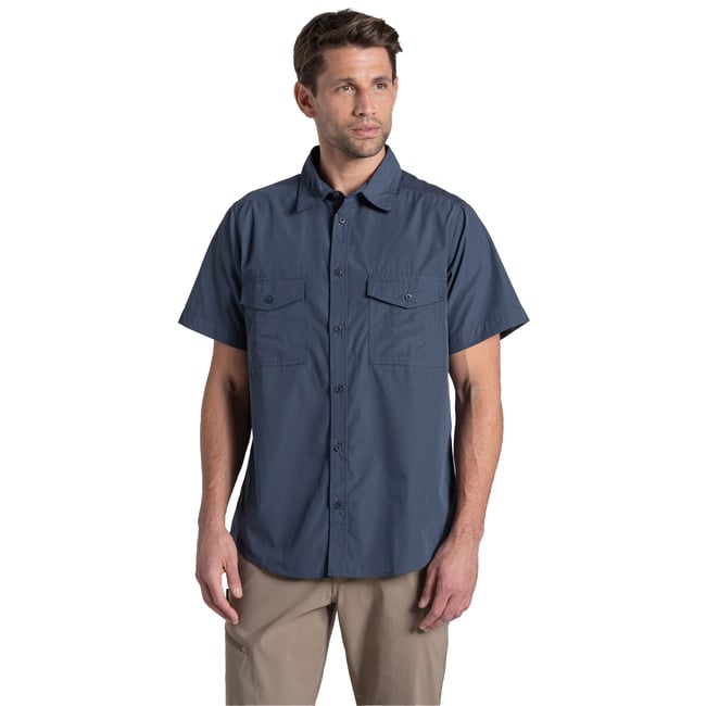 Chemise unie manches courtes KIWI - CRAGHOPPERS