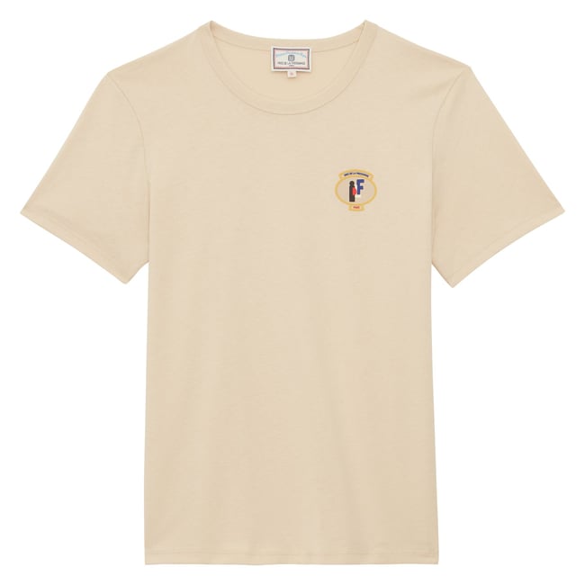 T-shirt Sunny en coton beige <span itemprop=