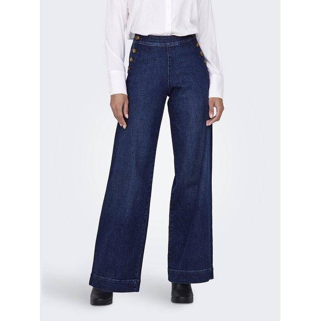 Jean large, taille haute - ONLY