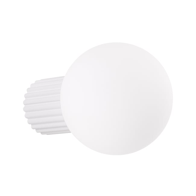Applique Aluminium Blanc G9 1 Halo Couleur blanc <span itemprop=