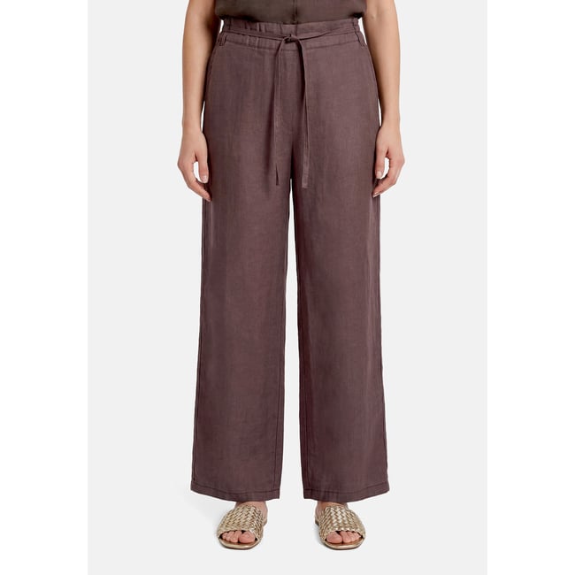 Jupe-culotte à taille élastique muskat <span itemprop=