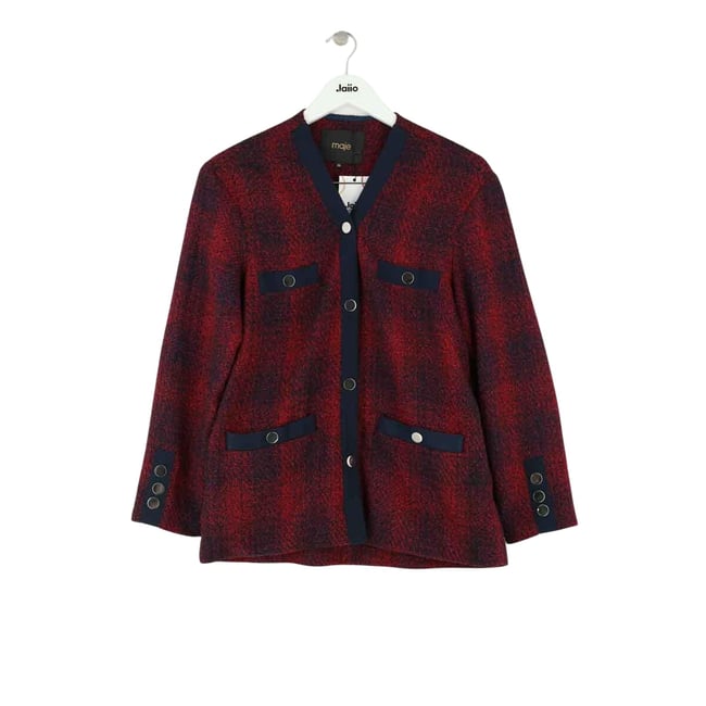 Cardigan - Très Bon État rouge <span itemprop=