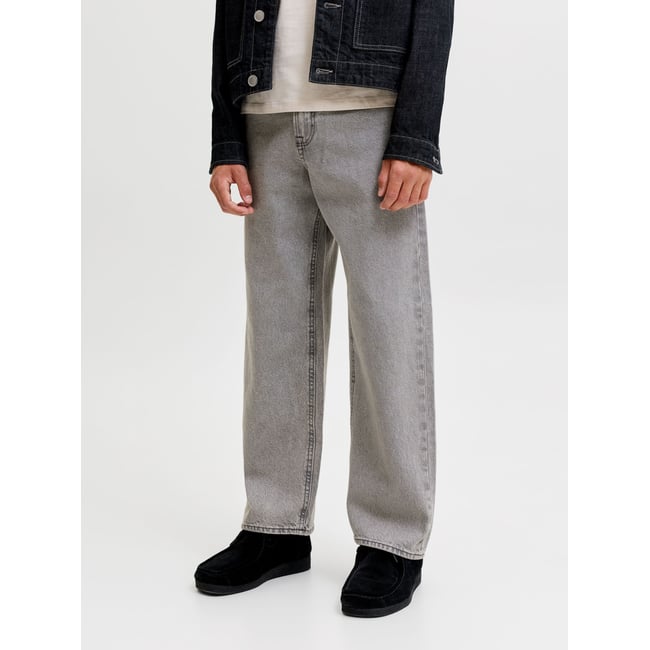 Jean Baggy Fit grey denim <span itemprop=