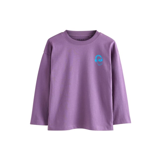 T-shirt à motif et manches longues, lot de 4 - NEXT