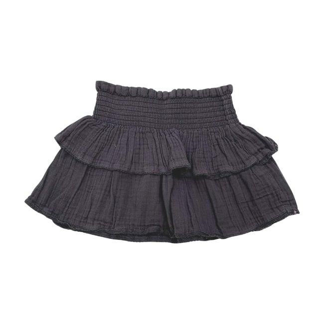 Jupe enfant - Très bon état gris <span itemprop=