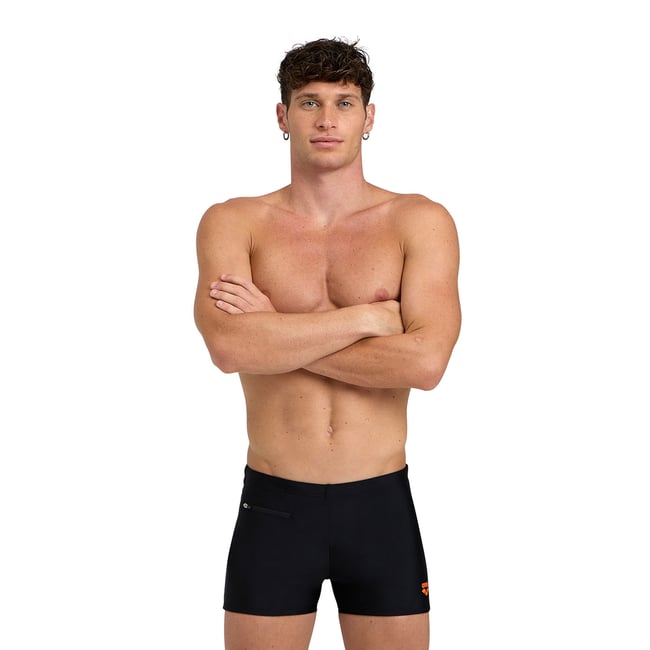 Short de bain arena Feel Zip black <span itemprop=