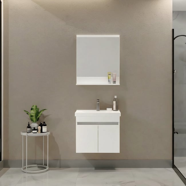 Комплект мебели для ванной комнаты, Pace / Пейс белый SO'HOME