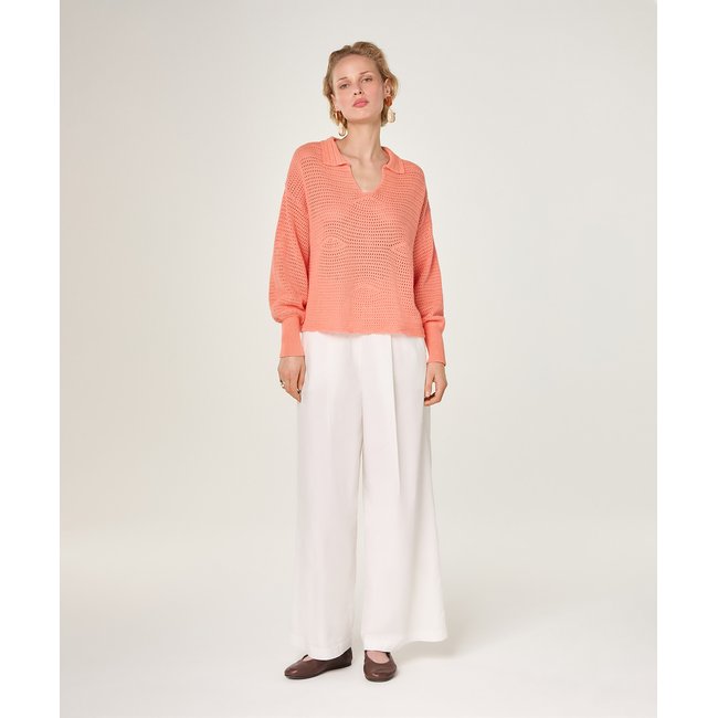 Pull ajouré col polo - RODIER