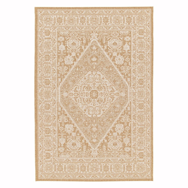 Tapis intérieur extérieur LOGGIA Couleur beige sable <span itemprop=