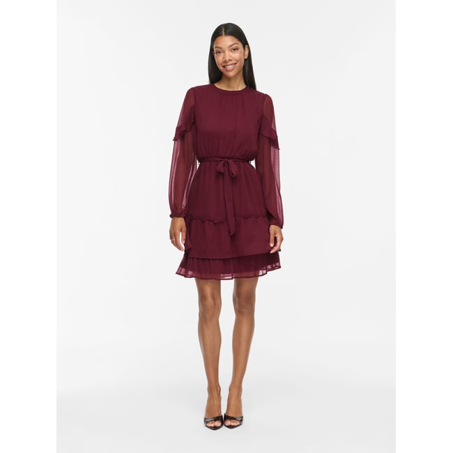 Robe Courte rouge - port royale1 <span itemprop=
