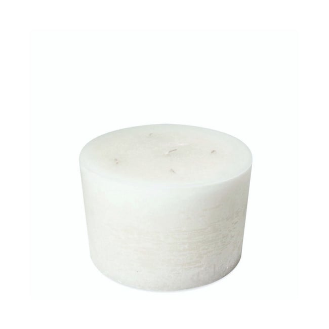 Bougie d'Intérieur Blanche 5 Mèches Diam 23 x 15 cm Couleur v002227 <span itemprop=