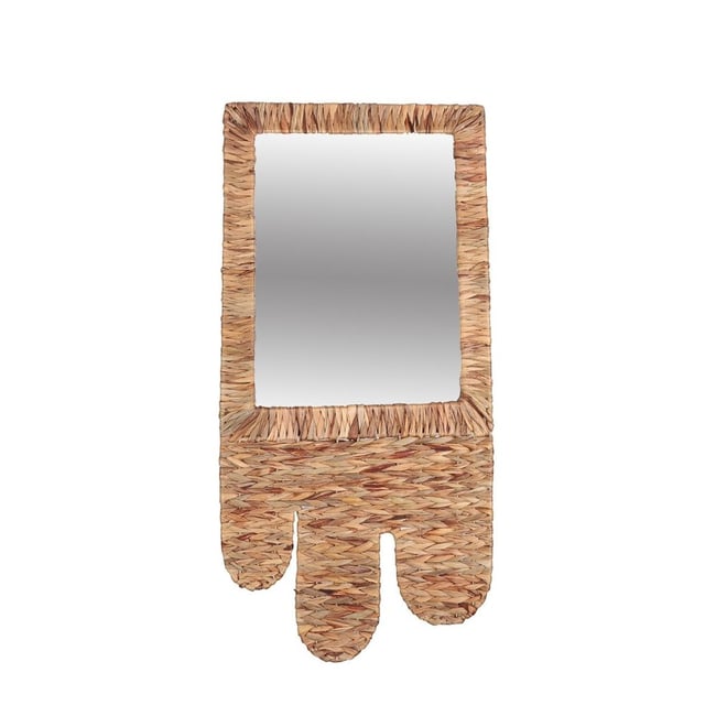 Miroir boho jacinthe d'eau grand modèle Couleur v002235 <span itemprop=