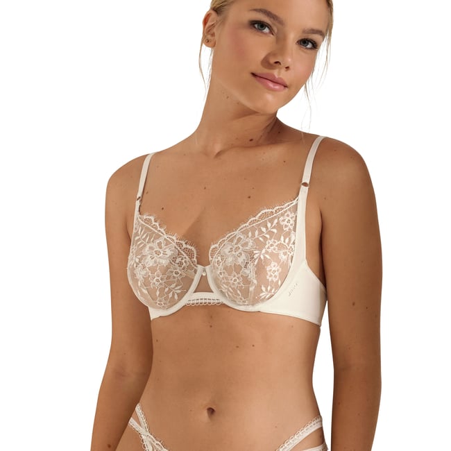 Soutien-gorge armaturé Daydream mariage ivoire <span itemprop=