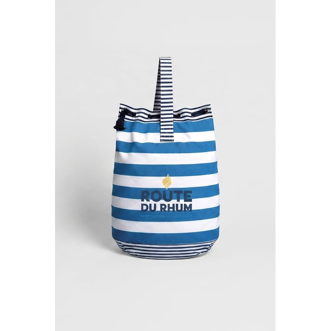 Sac matelot - coton blanc/etoile <span itemprop=