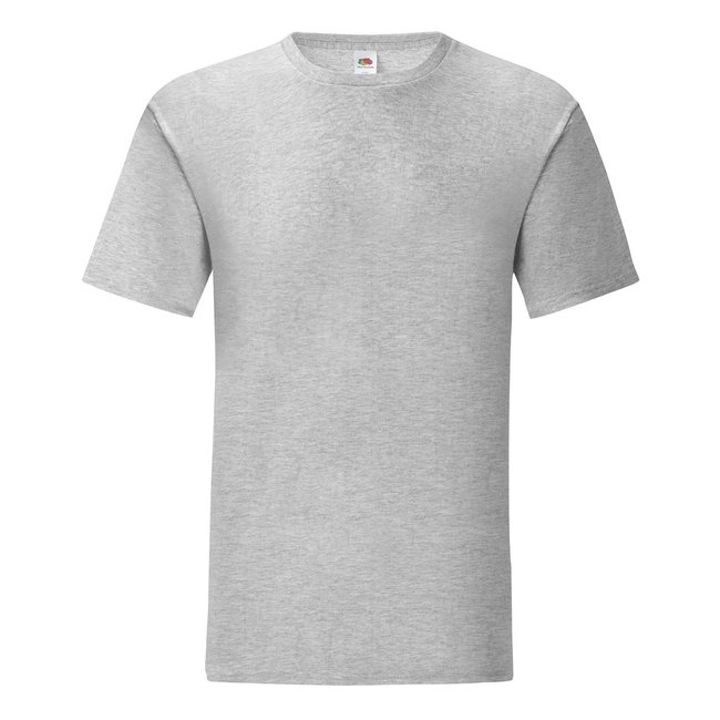 T-shirt Fruit Of The Loom Homme Gris Délavé Taille M – Poche, Idéal Travail Ou Détente