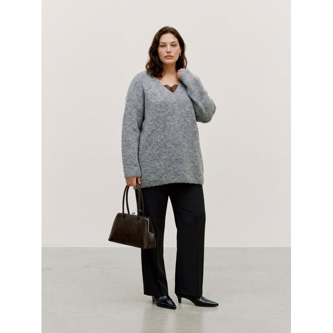 Pull medium grey melange 1 <span itemprop=