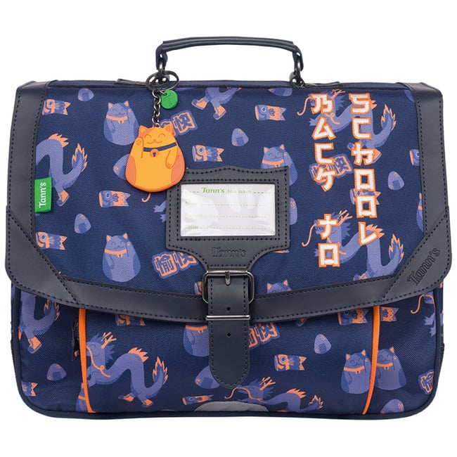 Cartable bleu <span itemprop=