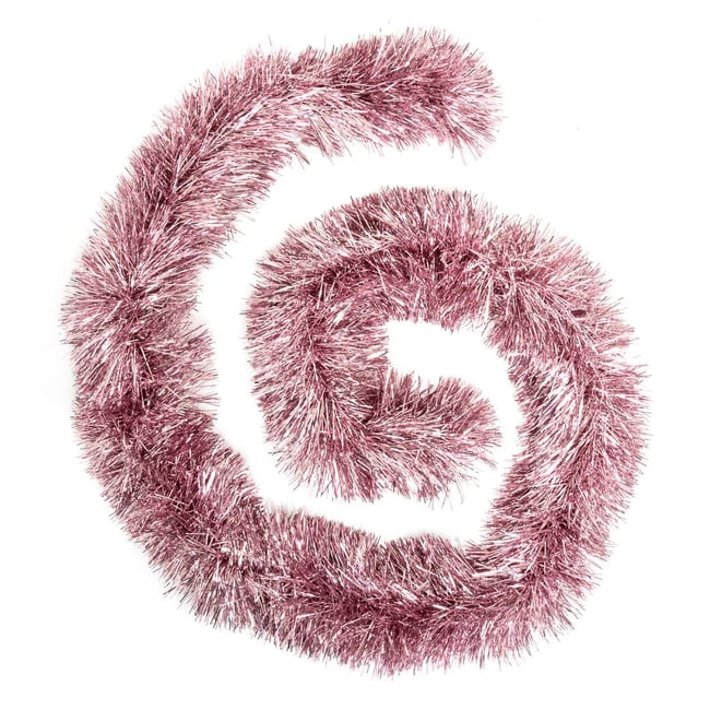 Guirlande de Noël PARIS Couleur rose <span itemprop=