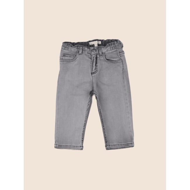 Pantalon - Très bon état gris <span itemprop=