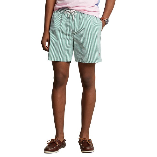 Green polo swim trunks online