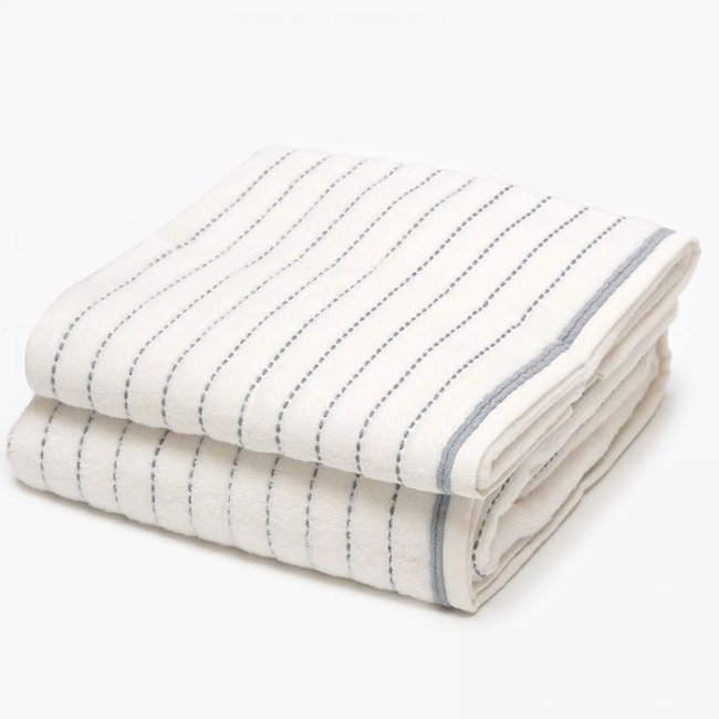 Drap De Douche en Coton  KOS bleu topaze <span itemprop=