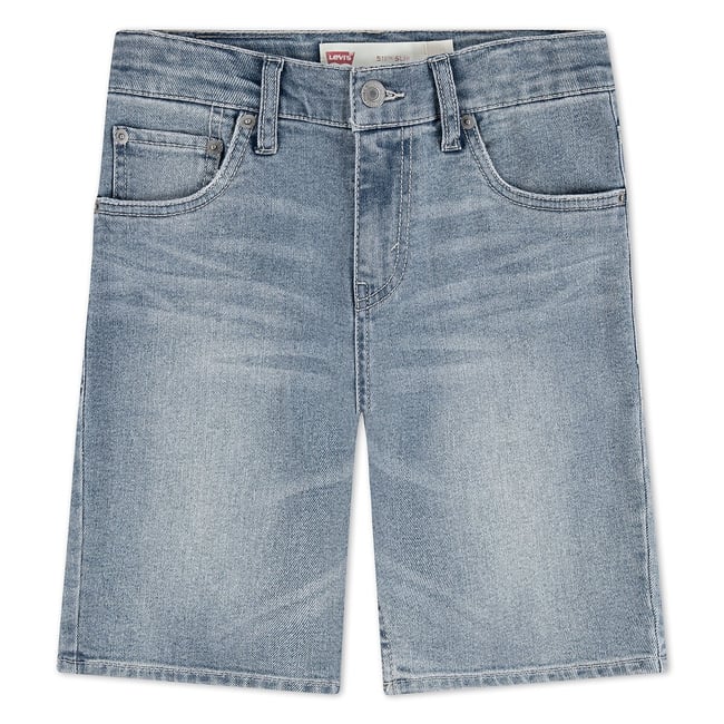 Short slim fit 511 bleu délavé <span itemprop=