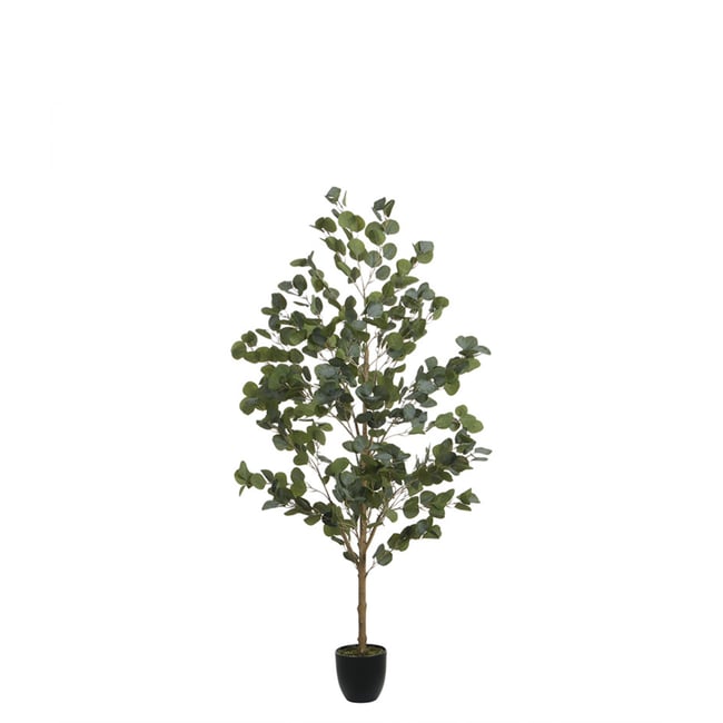 Eucalyptus en pot artificiel H150 Couleur vert <span itemprop=