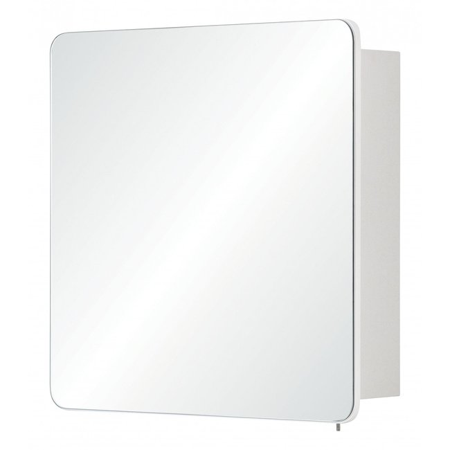 Armoire de toilette miroir rectangulaire 60cm Couleur blanc <span itemprop=