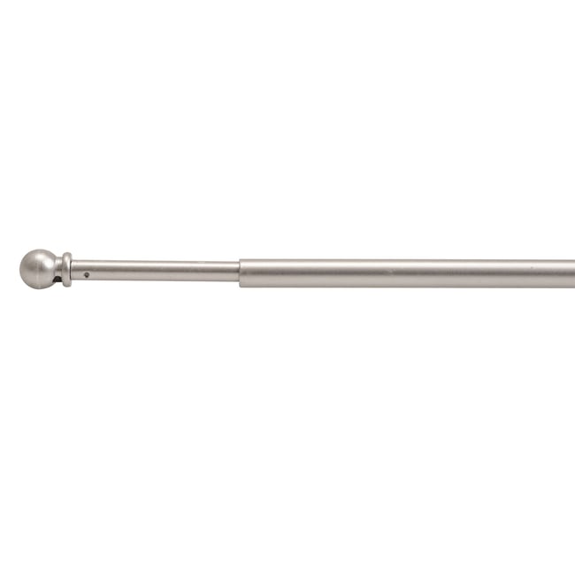 Tringle extensible - 40-60 cm gris foncé <span itemprop=