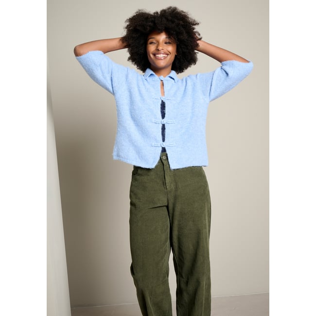 Cardigan à boutons noués - LOLALIZA
