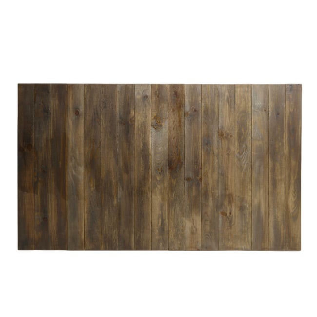 Tête de lit en bois 140 cm marron - JAWARA - HANNUN