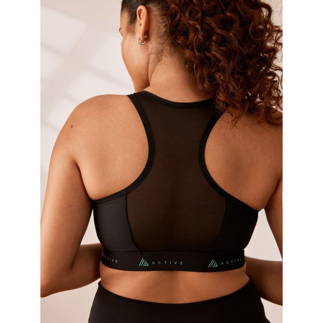 Brassière de sport Sleek Black I Acheter En Ligne I STRONGER