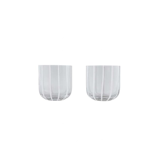 verre en verre à rayures LIVING - OYOY LIVING DESIGN