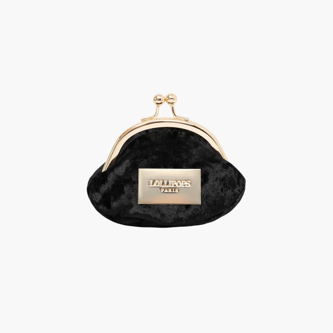 Porte monnaie  Tenessy noir,doré <span itemprop=
