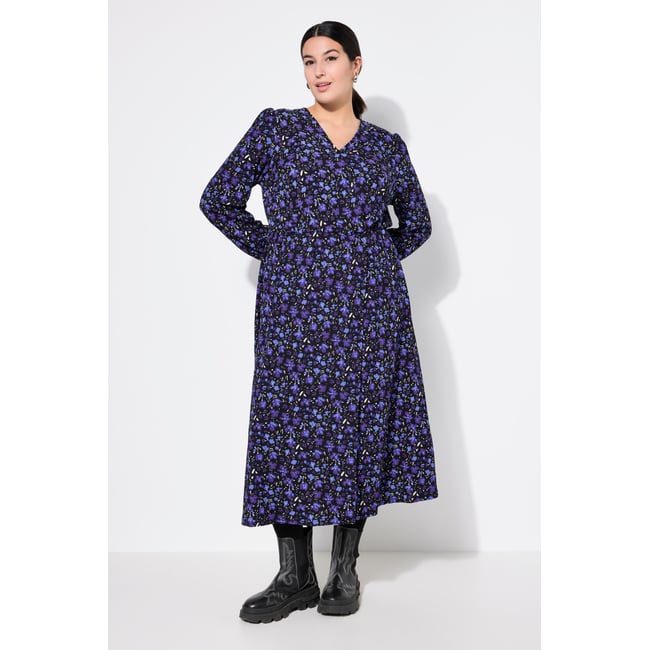 Rove maxi, silhouette en A bleu violet <span itemprop=