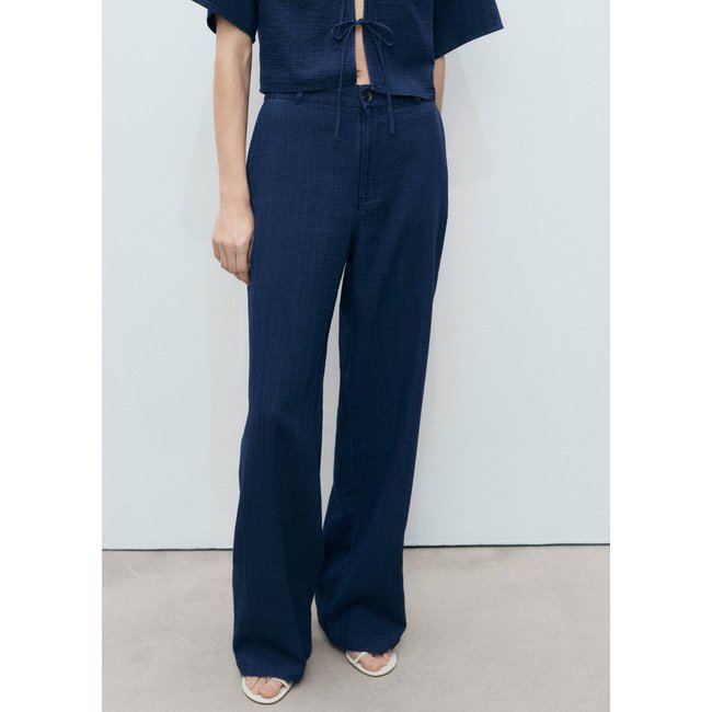 PANTALON bleu nuit <span itemprop=